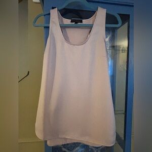 Banana republic pink sleeveless blouse